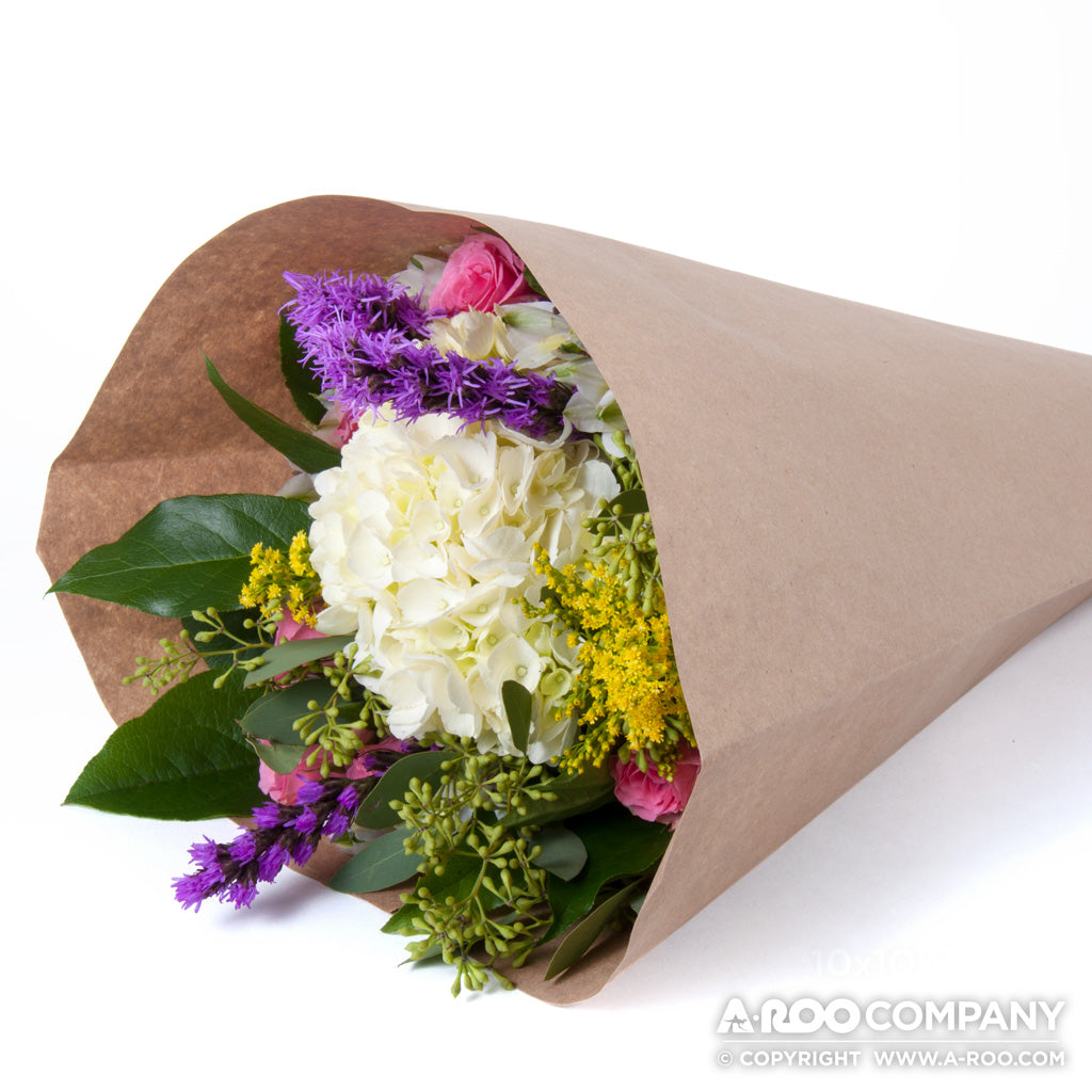paper sleeves for potted plants Kraft Paper Bouquet Sleeves | Kraft Paper Plant Sleeves