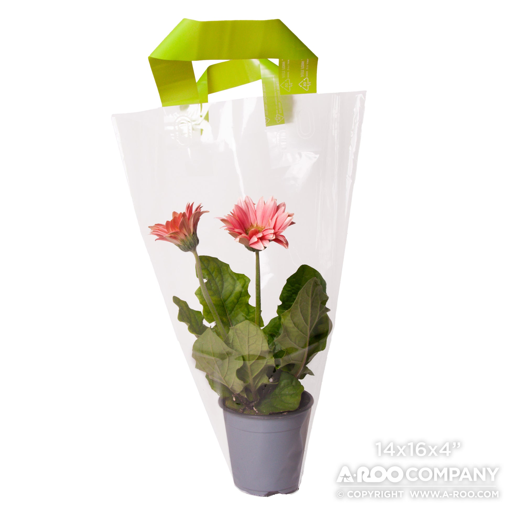 plastic sleeves for plants Petal Pouch Handle Sleeve – A-ROO Company