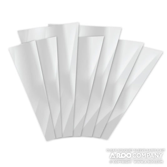 Sample Kit - Clear Plastic Bouquet Sleeves