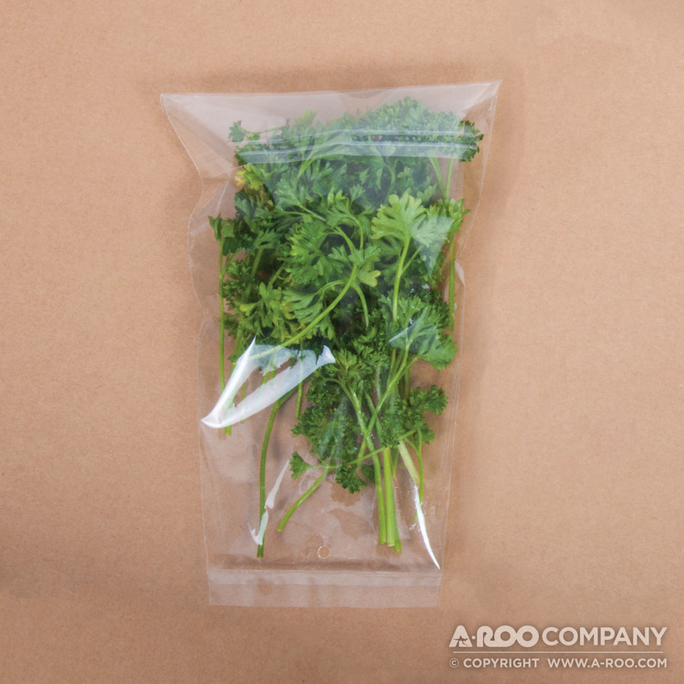 Fresh Cut Herb Sleeves Clear Sleeves for Herbs & Microgreens AROO