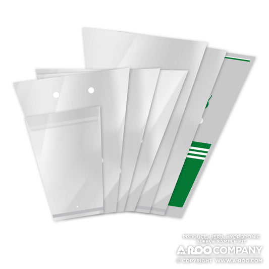 Sample Kit - Clear Plastic Bouquet Sleeves – A-ROO Company